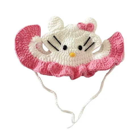 Kitty Crochet Hat