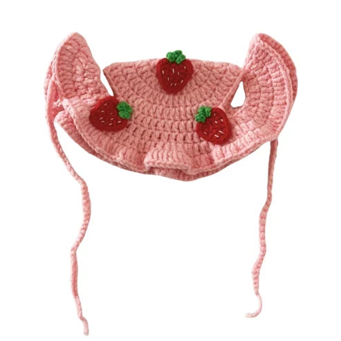 Strawberry Crochet Hat